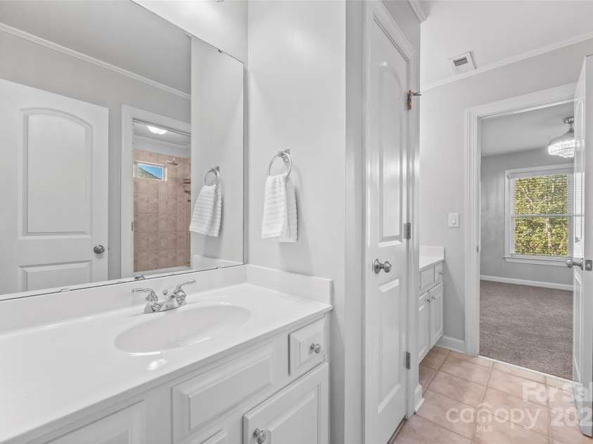 7146 Harcourt Crossing, Indian Land, SC 29707.  MLS# CAR4313502, YatesRealty ID 25914. Jack & Jill Bathroom