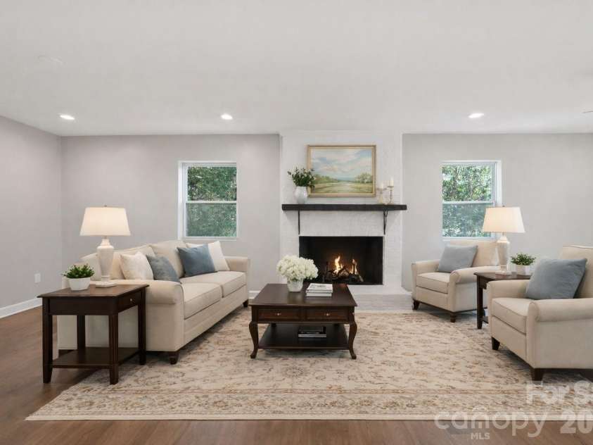 1216 Old Farm Road, Charlotte, NC 28226.  MLS# CAR4344742, YatesRealty ID 25919. Virtually Staged