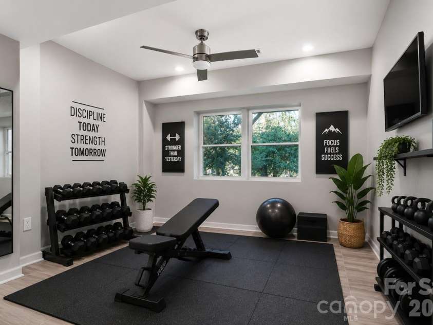 1216 Old Farm Road, Charlotte, NC 28226.  MLS# CAR4344742, YatesRealty ID 25919. Virtually Staged