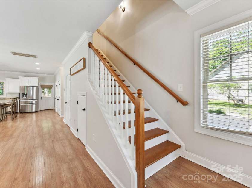 3801 Creek Ridge Drive, Denver, NC 28037.  MLS# CAR4258804, YatesRealty ID 25922. Staircase to upper level!