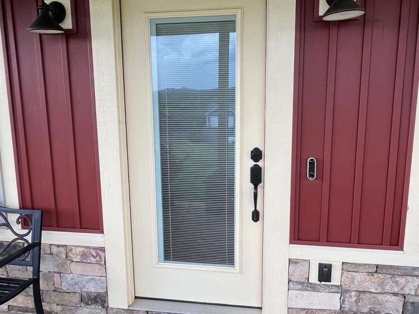 58 Mary's Lane, Marion, NC 28752.  MLS# CAR4274922, YatesRealty ID 25926. Front Door