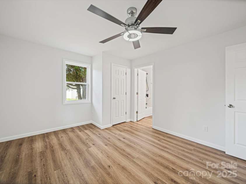 821 1st Street, Kings Mountain, NC 28086.  MLS# CAR4275524, YatesRealty ID 25929. Primary bedroom