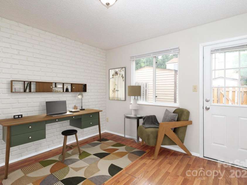 9403 Lexington Circle, Charlotte, NC 28213.  MLS# CAR4280775, YatesRealty ID 25945. Virtual staged flex area