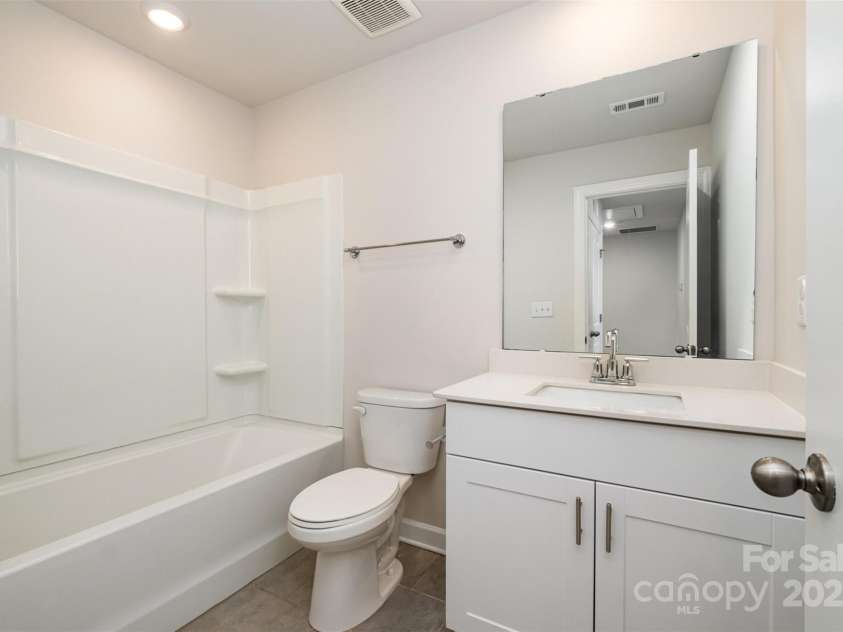 7012 Bryce Avenue, Charlotte, NC 28217.  MLS# CAR4269168, YatesRealty ID 25946. Hall bath upstairs