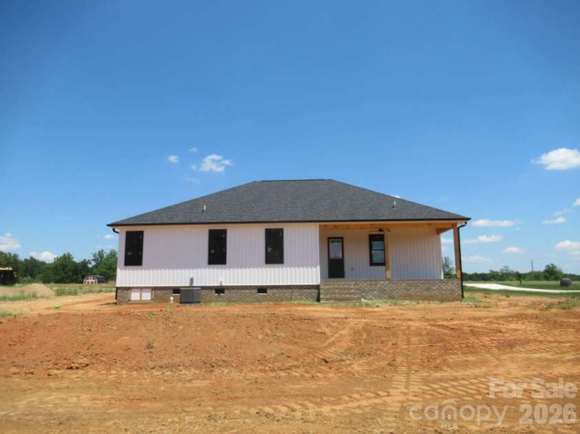 379 Northbrook III School Road, Vale, NC 28168.  MLS# CAR4385195, YatesRealty ID 25959. Rear View