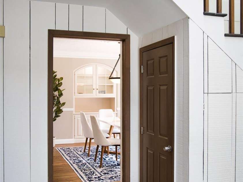 100 Ballantree Drive, Asheville, NC 28803.  MLS# CAR4277967, YatesRealty ID 25963. Looking Towards Formal Dining Room from Great Room