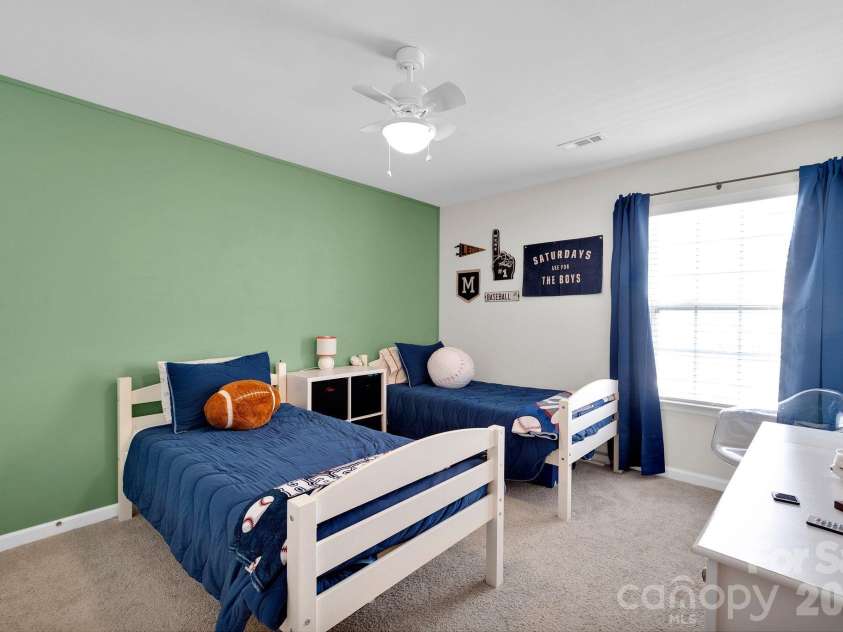 2006 Greenbrook Trail, Dallas, NC 28034.  MLS# CAR4372375, YatesRealty ID 25969. Bedroom 3