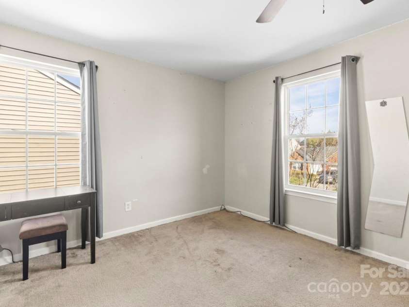 1436 Astoria Lane, Concord, NC 28027.  MLS# CAR4235261, YatesRealty ID 2597. Bedroom 3