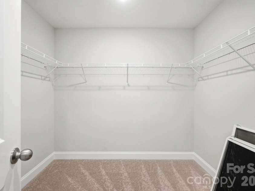 110 Pointer Trail, Troutman, NC 28166.  MLS# CAR4384717, YatesRealty ID 25970. Walk in closet