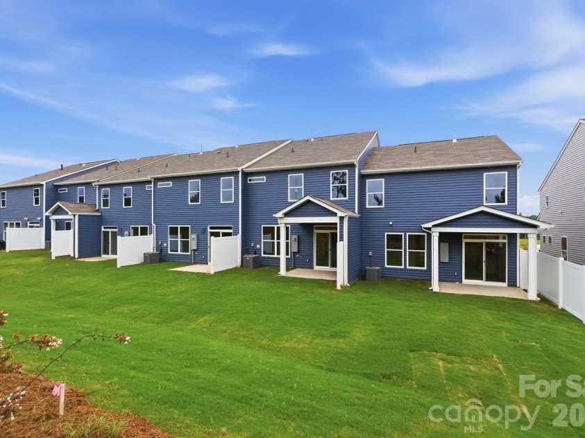 112 Pointer Trail, Troutman, NC 28166.  MLS# CAR4382616, YatesRealty ID 25971. Backyard