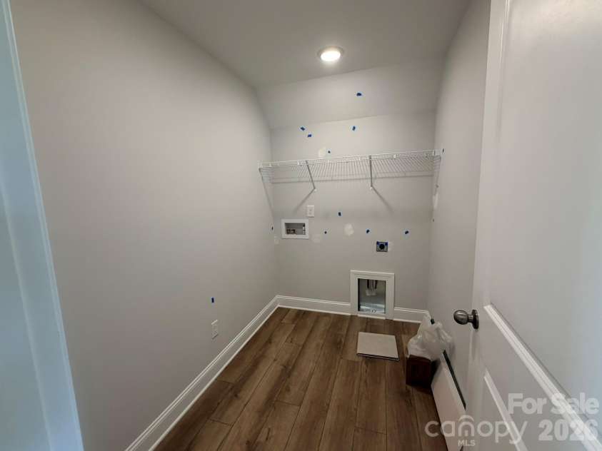112 Pointer Trail, Troutman, NC 28166.  MLS# CAR4382616, YatesRealty ID 25971. Laundry room
