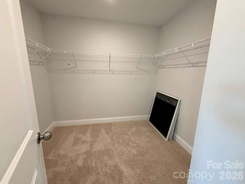 112 Pointer Trail, Troutman, NC 28166.  MLS# CAR4382616, YatesRealty ID 25971. Walk in Closet