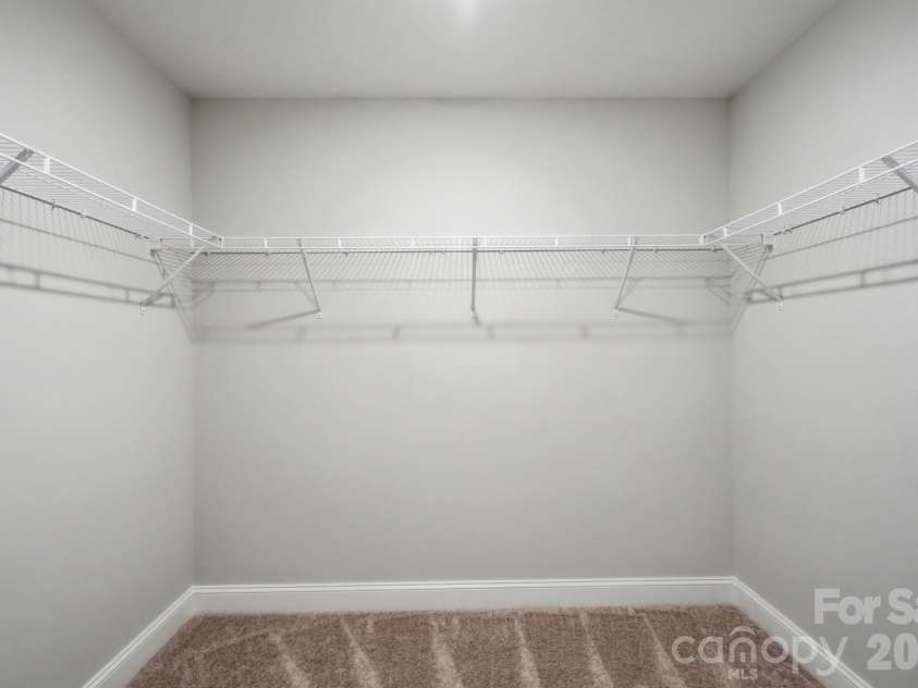 112 Pointer Trail, Troutman, NC 28166.  MLS# CAR4382616, YatesRealty ID 25971. Walk in Closet