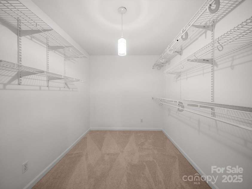 2739 Pine Knoll Court, Gastonia, NC 28054.  MLS# CAR4273795, YatesRealty ID 25972. Primary bed closet