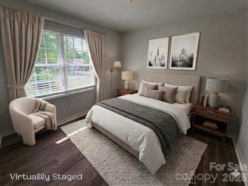 5126 Silver Tree Trail, Conover, NC 28613.  MLS# CAR4377696, YatesRealty ID 25972. Bedroom 2-Virtually Staged