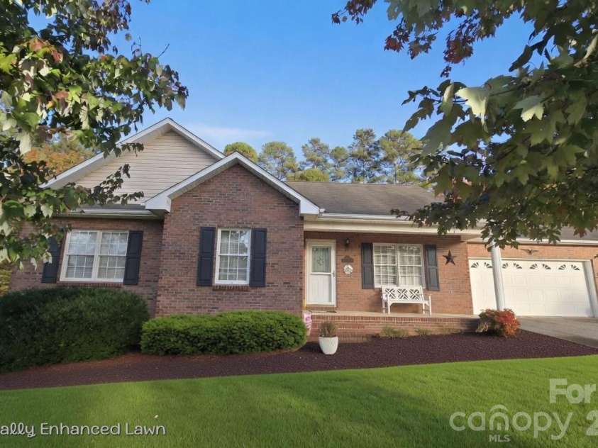 5126 Silver Tree Trail, Conover, NC 28613.  MLS# CAR4377696, YatesRealty ID 25972. Front of House - Virtually Enhanced Grass