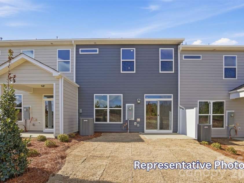 122 Pointer Trail, Troutman, NC 28166.  MLS# CAR4382157, YatesRealty ID 25974. Patio in Rear