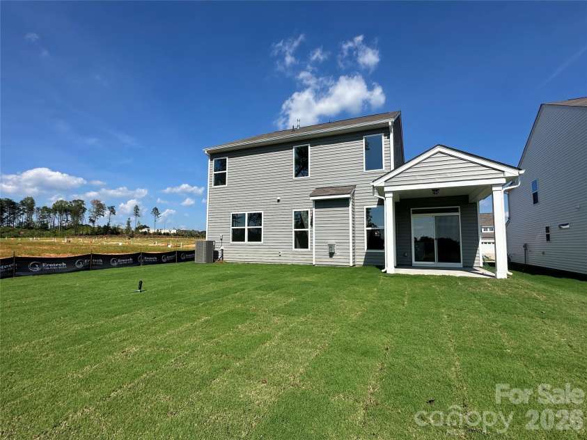 127 Swing Way, Troutman, NC 28166.  MLS# CAR4384265, YatesRealty ID 25977. Backyard