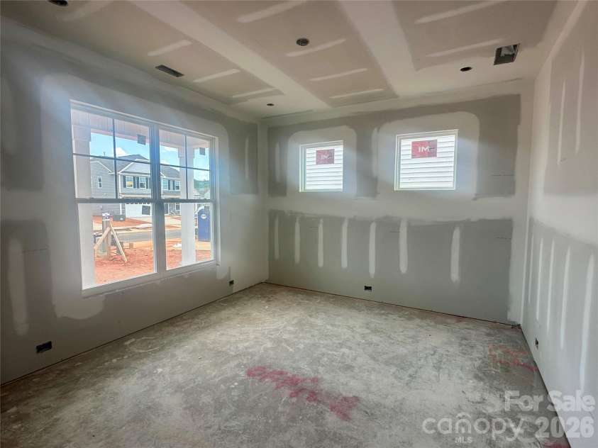 127 Swing Way, Troutman, NC 28166.  MLS# CAR4384265, YatesRealty ID 25977. Construction progress of homesite 187