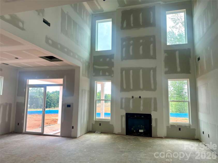 127 Swing Way, Troutman, NC 28166.  MLS# CAR4384265, YatesRealty ID 25977. Construction progress of homesite 187