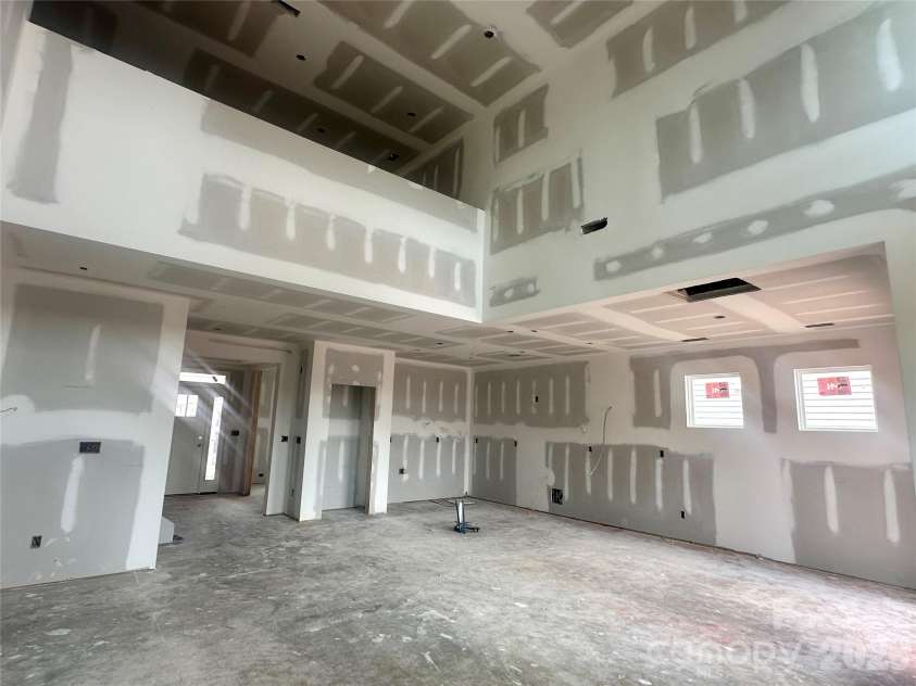 127 Swing Way, Troutman, NC 28166.  MLS# CAR4384265, YatesRealty ID 25977. Construction progress of homesite 187