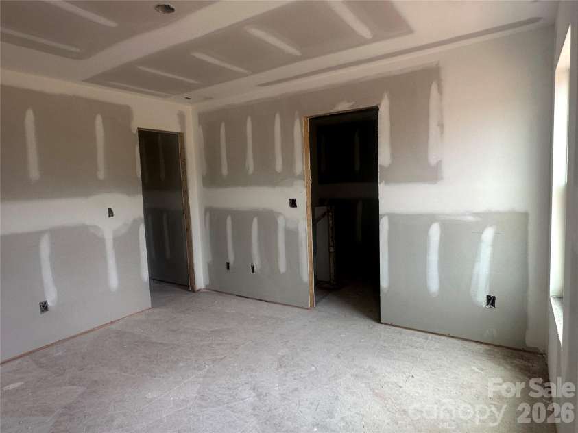 127 Swing Way, Troutman, NC 28166.  MLS# CAR4384265, YatesRealty ID 25977. Construction progress of homesite 187