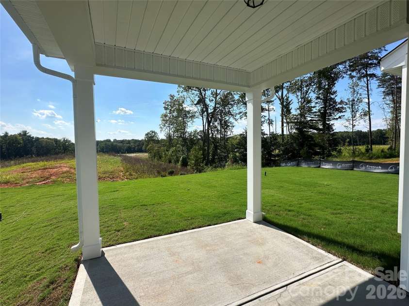 127 Swing Way, Troutman, NC 28166.  MLS# CAR4384265, YatesRealty ID 25977. Covered Porch