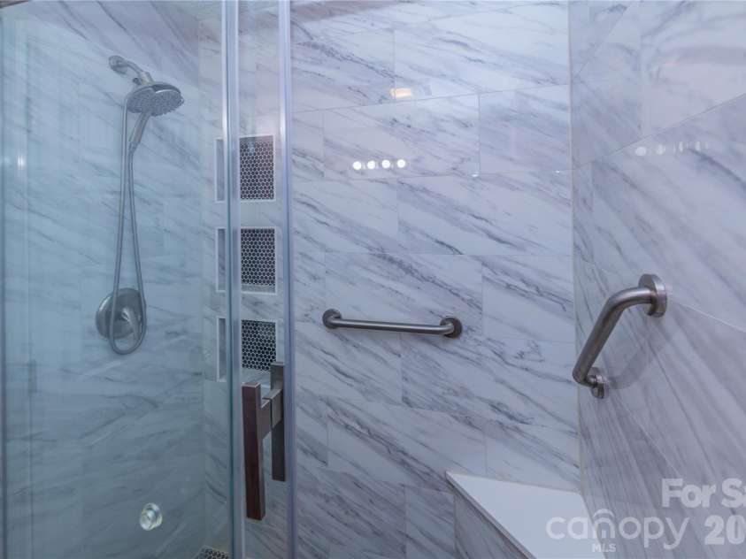 3240 Carlyle Drive, Concord, NC 28027.  MLS# CAR4348837, YatesRealty ID 25988. Primary Bathroom walk in shower