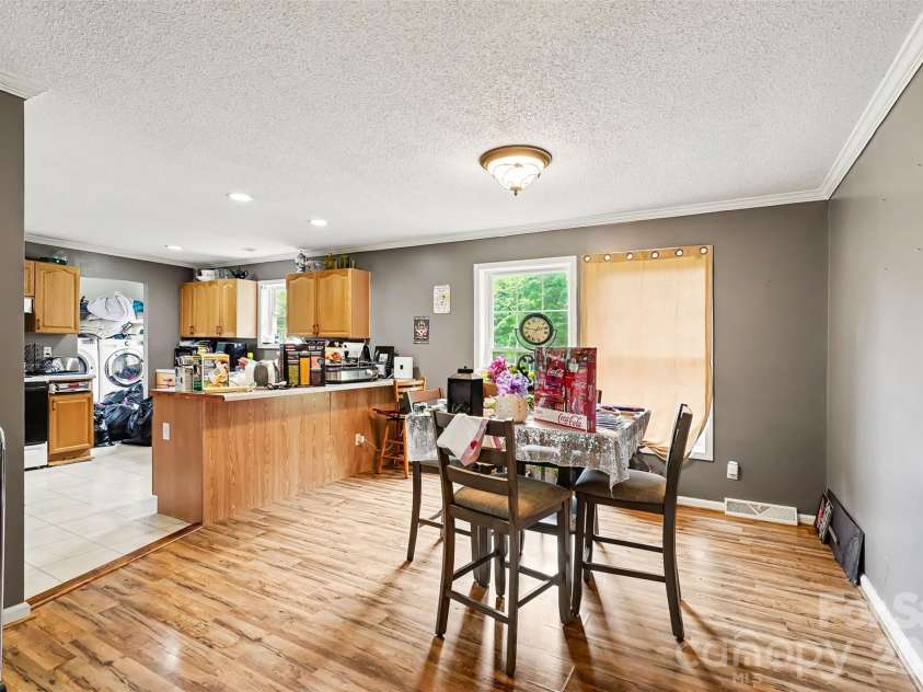 511 Salem Church Road, Maiden, NC 28650.  MLS# CAR4386631, YatesRealty ID 25992. Dining Area into Kitchen