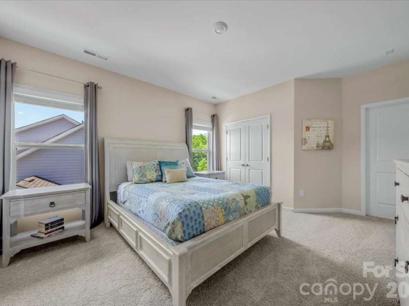 2312 Excalibur Drive, Indian Land, SC 29707.  MLS# CAR4370546, YatesRealty ID 25997. Bedroom on Second Floor