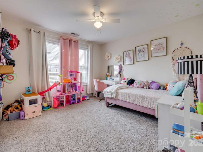 5431 Meadowcroft Way, Fort Mill, SC 29708.  MLS# CAR4232124, YatesRealty ID 2600. Bedroom 3 upstairs