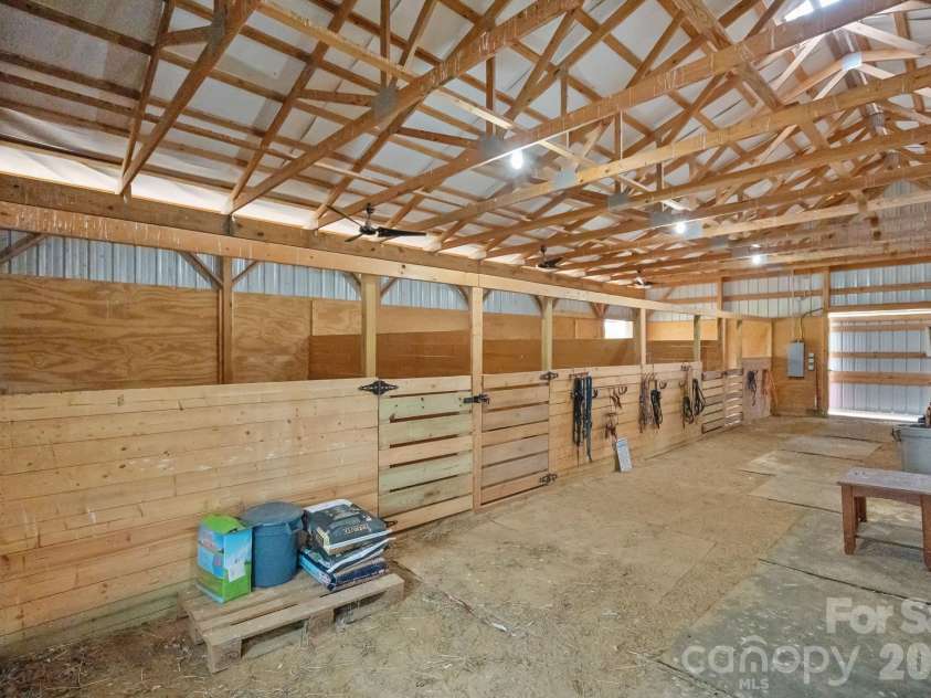 2151 Brown Chapel Road, Catawba, NC 28609.  MLS# CAR4375551, YatesRealty ID 26005. 4 interior barn stalls.