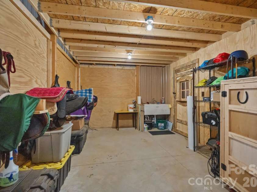 2151 Brown Chapel Road, Catawba, NC 28609.  MLS# CAR4375551, YatesRealty ID 26005. Barn tack room.