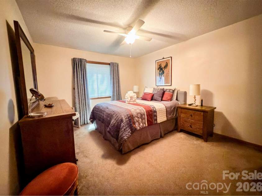 222 West Lake Drive, Lake Lure, NC 28746.  MLS# CAR4294335, YatesRealty ID 2601. Main Level Bedroom