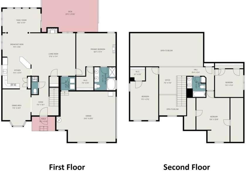 6216 Creek Breeze Road, Charlotte, NC 28269.  MLS# CAR4369995, YatesRealty ID 26012. Floor Plan