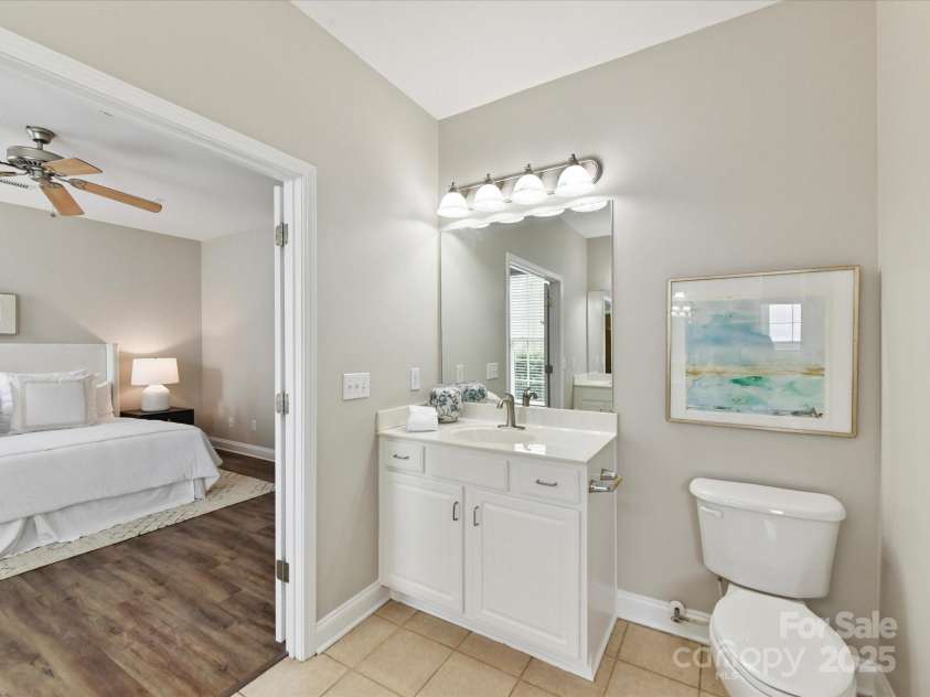 15751 Chipping Drive, Huntersville, NC 28078.  MLS# CAR4278445, YatesRealty ID 26036. Primary Bath view 2