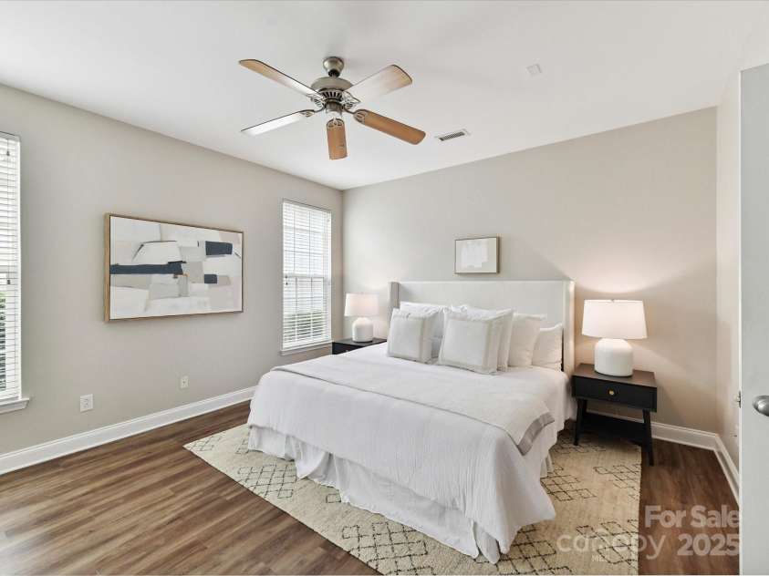 15751 Chipping Drive, Huntersville, NC 28078.  MLS# CAR4278445, YatesRealty ID 26036. Primary Bedroom view 1