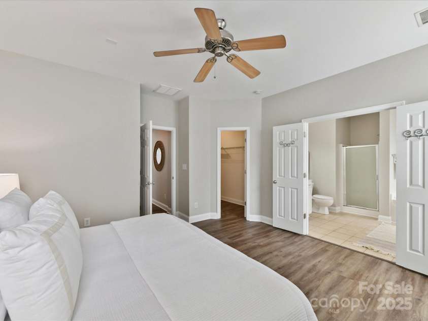 15751 Chipping Drive, Huntersville, NC 28078.  MLS# CAR4278445, YatesRealty ID 26036. Primary Bedroom view 2