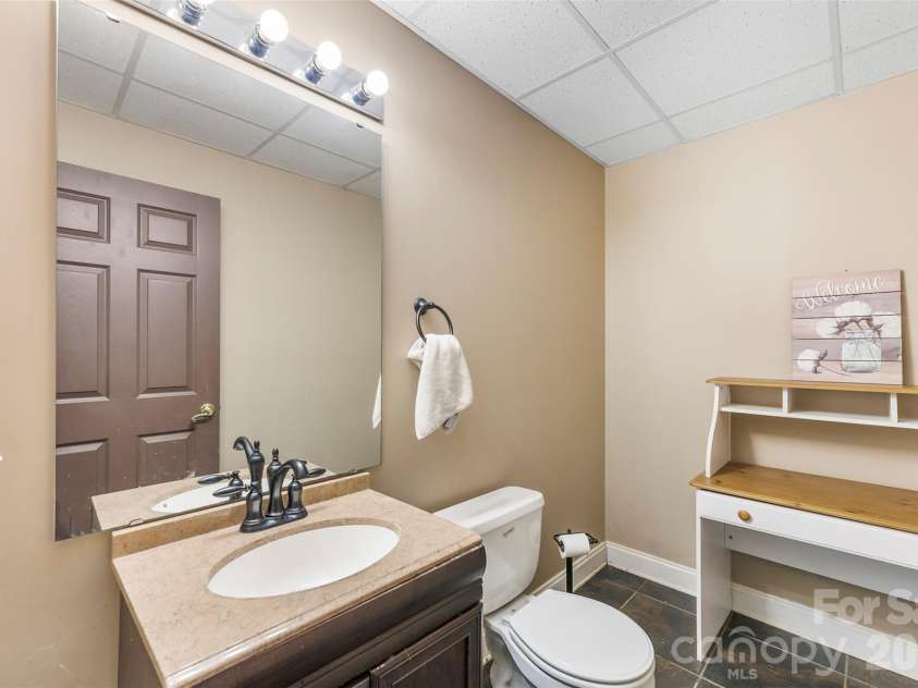 104 Tallwood Drive, Shelby, NC 28152.  MLS# CAR4280185, YatesRealty ID 2604. Basement bathroom