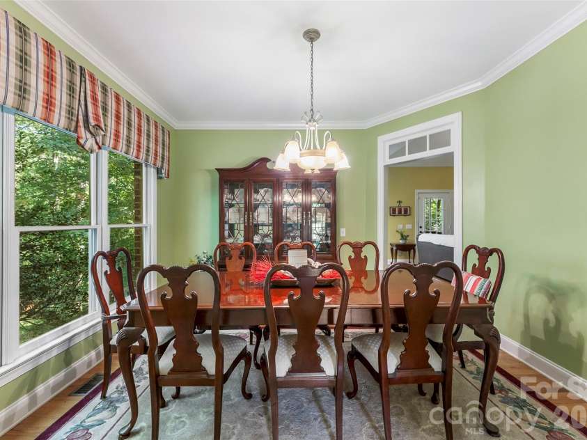 104 Tallwood Drive, Shelby, NC 28152.  MLS# CAR4280185, YatesRealty ID 2604. Dinning room