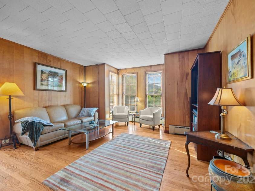 133 Lawson Street, Hot Springs, NC 28743.  MLS# CAR4277872, YatesRealty ID 26044. Living room