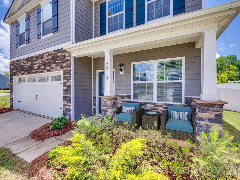 3513 Sycamore Crossing Court, Mount Holly, NC 28120.  MLS# CAR4376219, YatesRealty ID 26046. Virtually Staged
