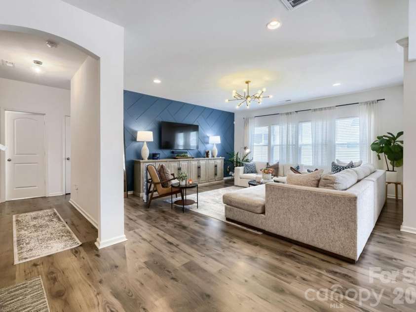 7004 Duncan Acres Drive, Belmont, NC 28012.  MLS# CAR4366520, YatesRealty ID 26058. Main level with open layout