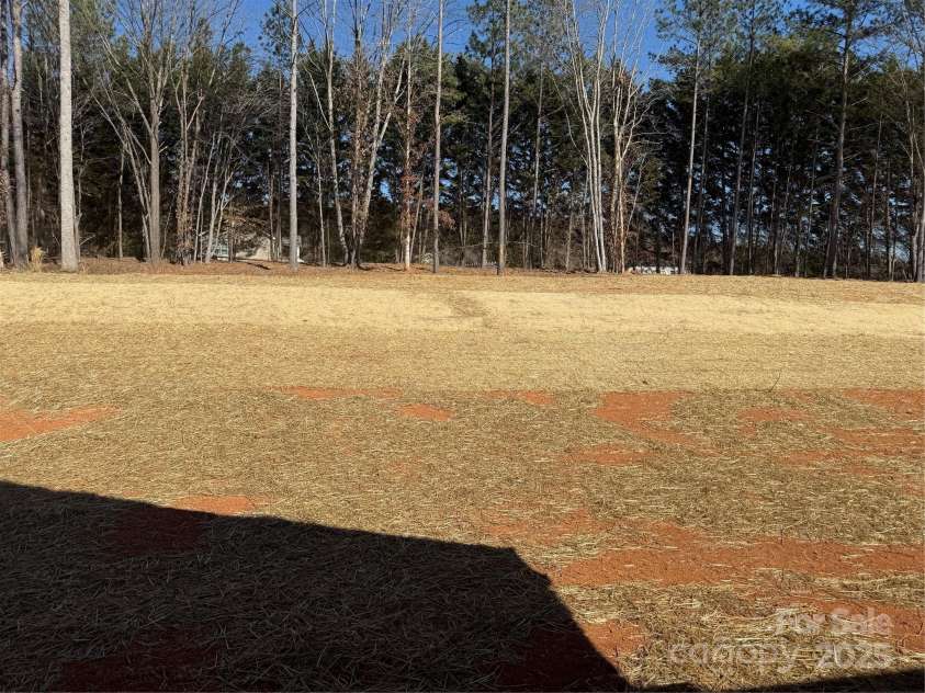 130 Falls Leaf Drive, Troutman, NC 28166.  MLS# CAR4163069, YatesRealty ID 2606. Back yard