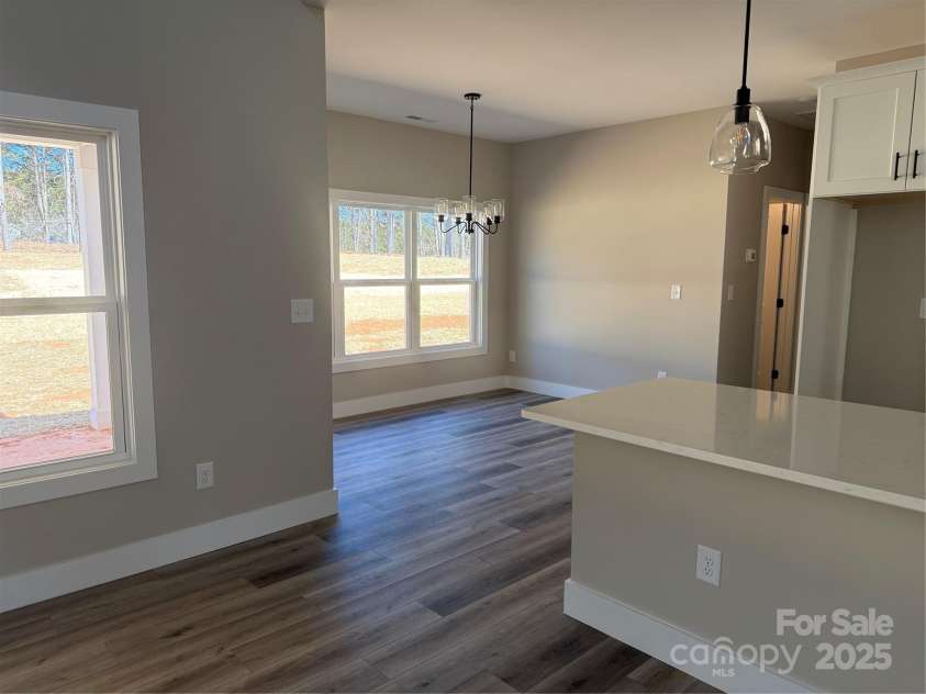 130 Falls Leaf Drive, Troutman, NC 28166.  MLS# CAR4163069, YatesRealty ID 2606. Breakfast area