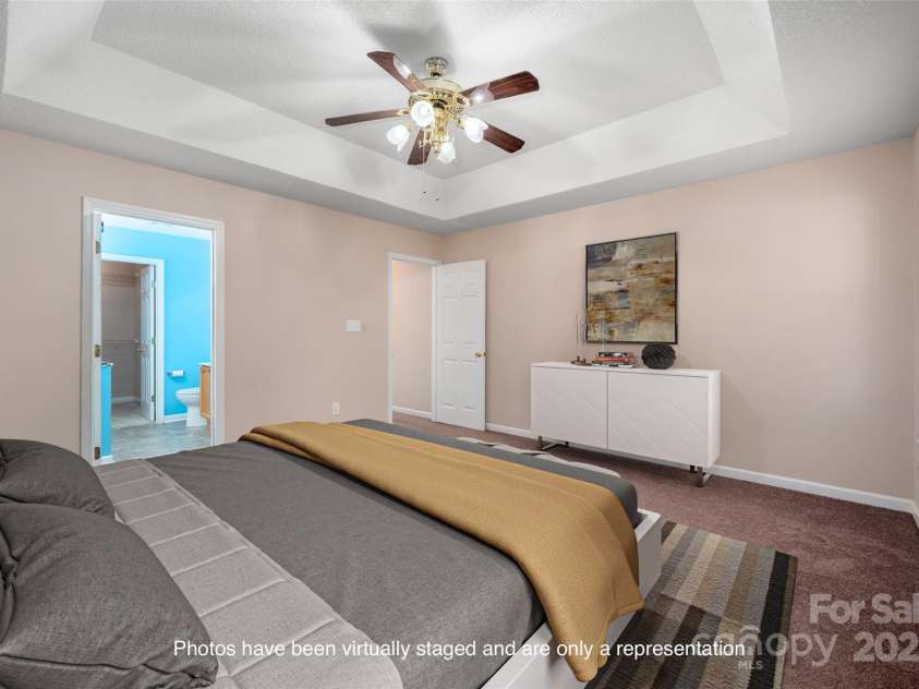 8002 Kingston Drive, Waxhaw, NC 28173.  MLS# CAR4270138, YatesRealty ID 26062. Virtually Staged