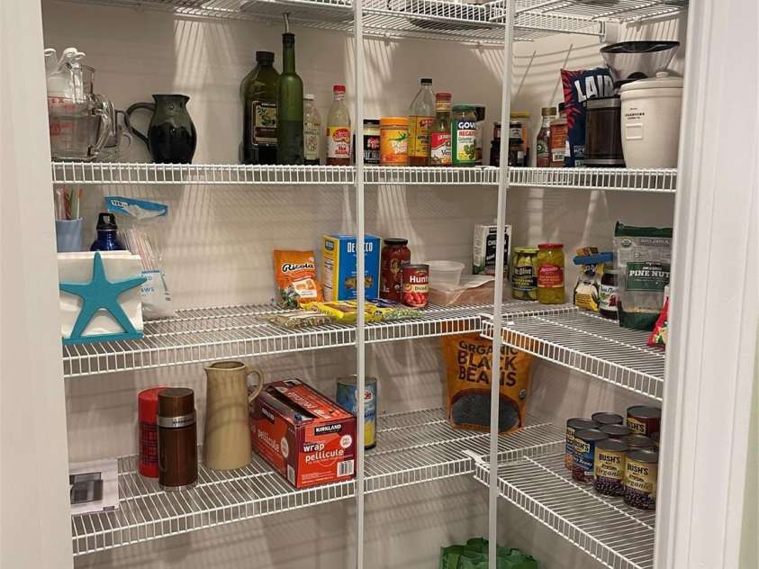 4450 Streamside Road, Denver, NC 28037.  MLS# CAR4374294, YatesRealty ID 26063. Walk in pantry with shelving