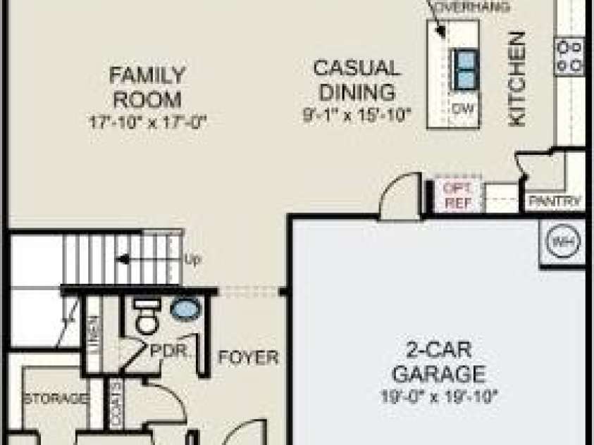 2680 Trawler Way, Kannapolis, NC 28083.  MLS# CAR4280025, YatesRealty ID 26067. *Representative Photo* Floorplan