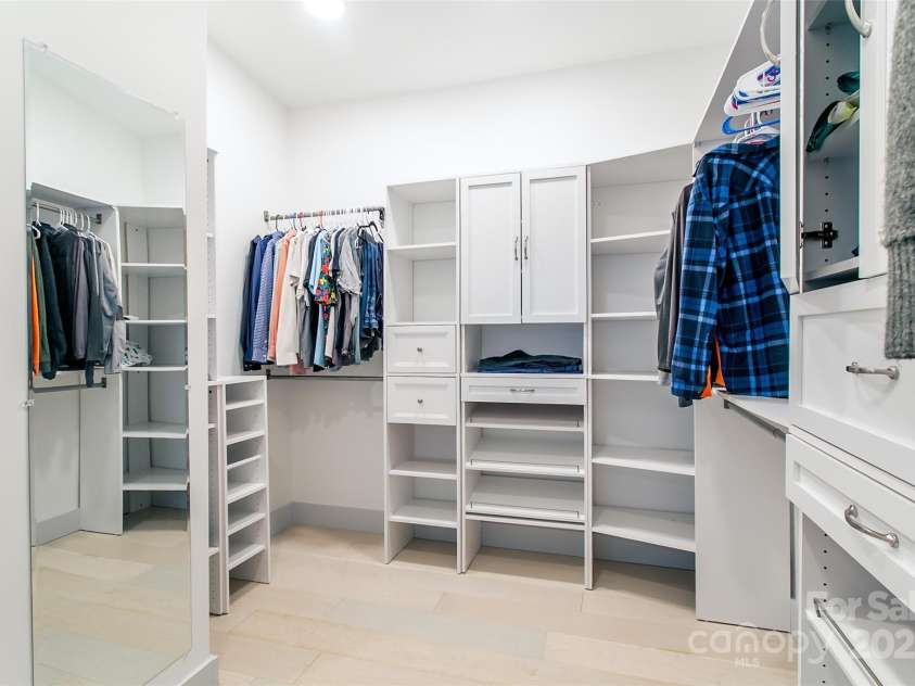 22 Lara Drive, Mills River, NC 28759.  MLS# CAR4271505, YatesRealty ID 26068. Main Bedroom closet