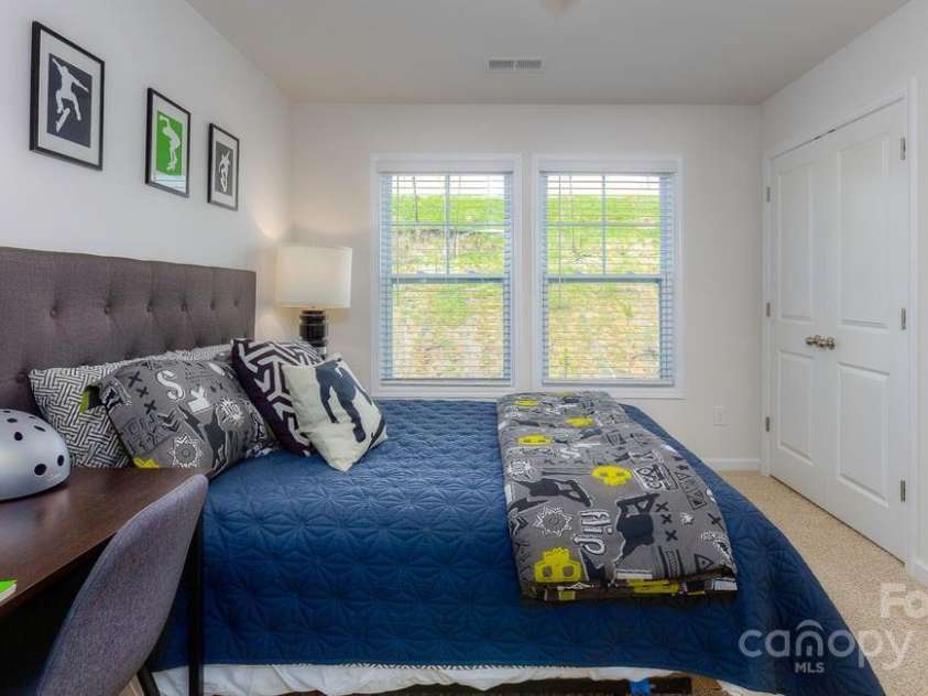 288 Creekview Road, Hendersonville, NC 28792.  MLS# CAR4161750, YatesRealty ID 26070. Bedroom #3